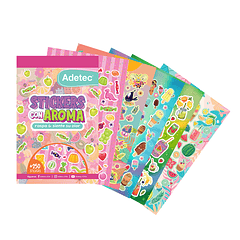 STICKERS CON AROMA - BLOCK DE STICKERS ADETEC