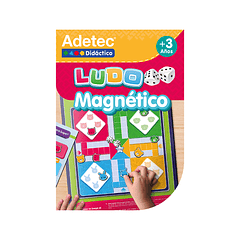 JUEGO LUDO, INCLUYE DADOS -  LÁMINAS MAGNÉTICAS INTERACTIVAS