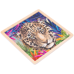 Puzzle Leopardo Madera 25pzs (059) DACTIC