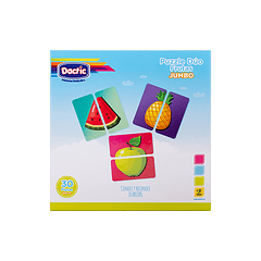 Puzzle Dúo Frutas Jumbo (056) DACTIC