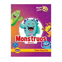 Libro Monstruos para Colorear (022) DACTIC