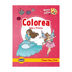 Libro para Colorear Hada y Princesa 50pág. (010) DACTIC