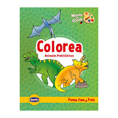 Libro para Colorear Dinosaurio 50pág. (009) DACTIC