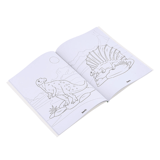 Libro para Colorear Dinosaurio 50pág. (009) DACTIC 3