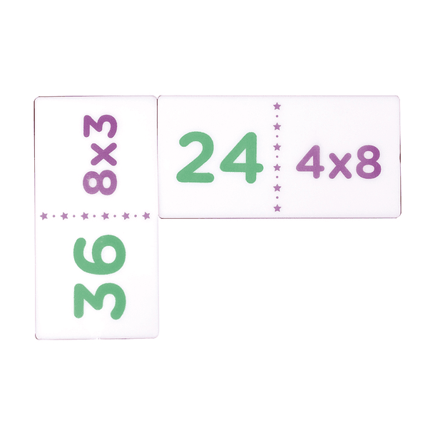 Dominó Multiplicación 28pzs (836) EVAFLEX 3