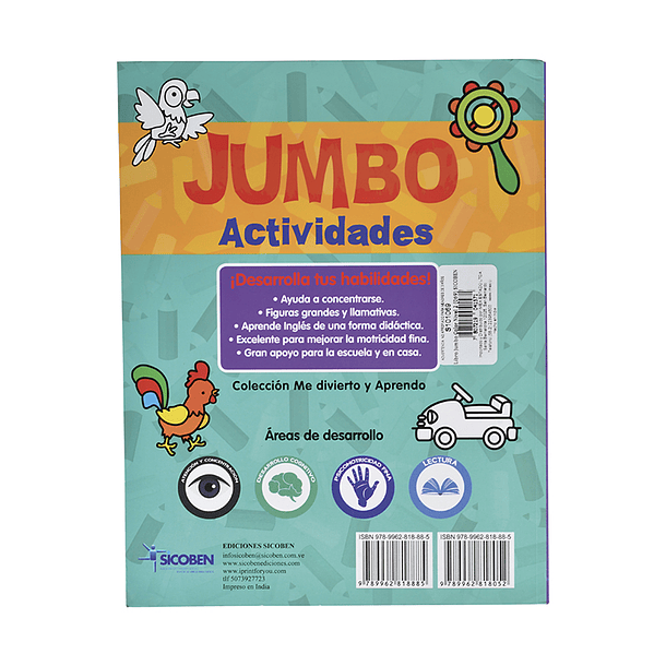 Libro Jumbo Color Nivel 2 (069) SICOBEN 2