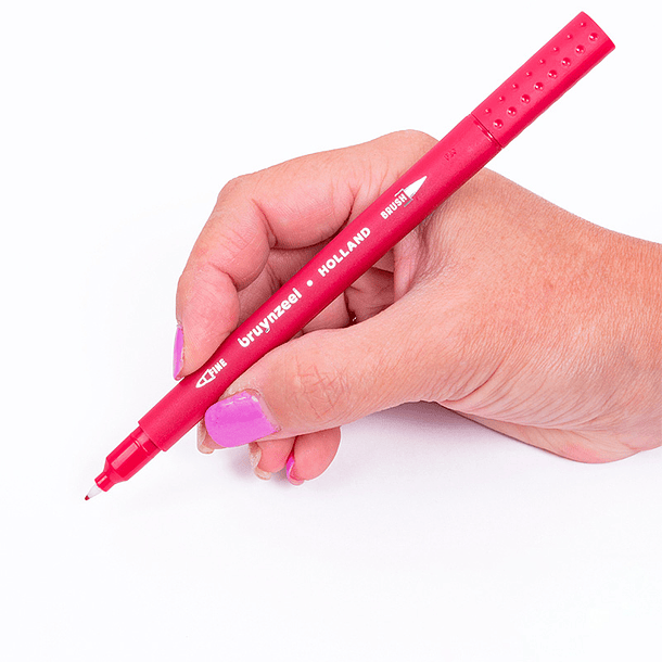Marcador Doble Punta Fineliners/Brush Pen 48 Colores BRUYNZE 8