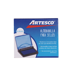 Mini Tampón Azul ARTESCO