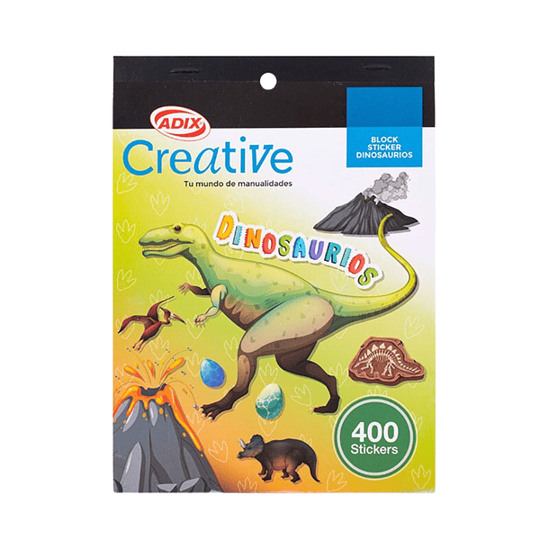 Block Sticker Dinosaurio (016) CREATIVE 1