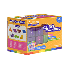 CUBO MAGNÉTICO C/TARJETAS ADETEC 7 PIEZAS