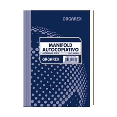 MANIFOLD TRIPLICADO AUTOCOPIATIVO ORGAREX