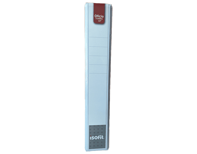 Archivador  Presentación Vinilico Blanco Oficio Isofit