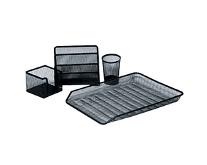 Set 4 Piezas Malla Metal Lavoro