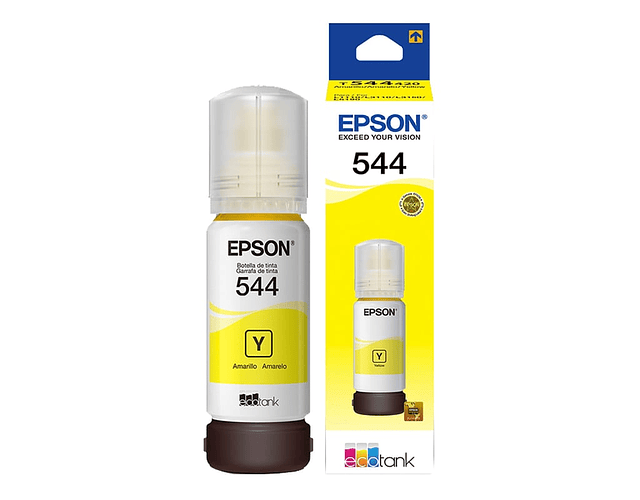Pack 4 Tintas Originales  Epson 544