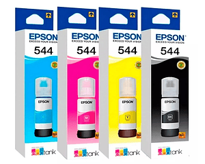 Pack 4 Tintas Originales  Epson 544