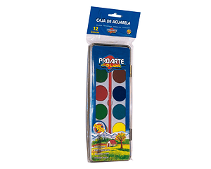 Acuarela caja Colgante