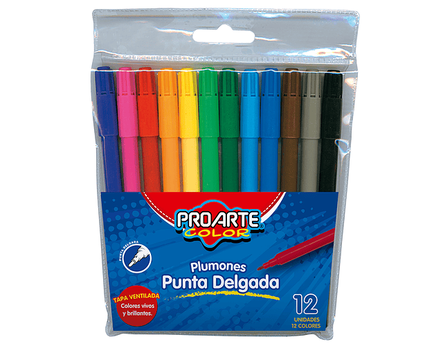 Lápiz Scripto 12 Colores Proarte