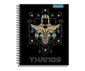 Cuaderno Universitario Villanos Marvel 100 Hjs 7mm Proarte