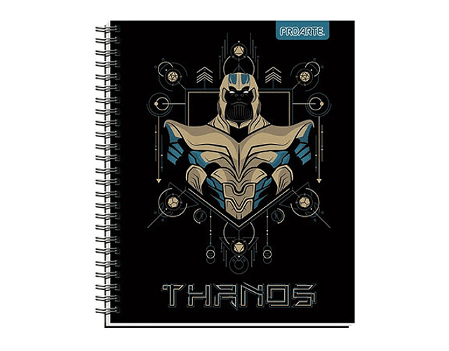 Cuaderno Universitario Villanos Marvel 100 Hjs 7mm Proarte