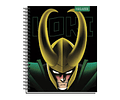 Cuaderno Universitario Villanos Marvel 100 Hjs 7mm Proarte