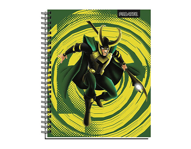 Cuaderno Universitario Villanos Marvel 100 Hjs 7mm Proarte