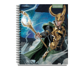 Cuaderno Universitario Villanos Marvel 100 Hjs 7mm Proarte