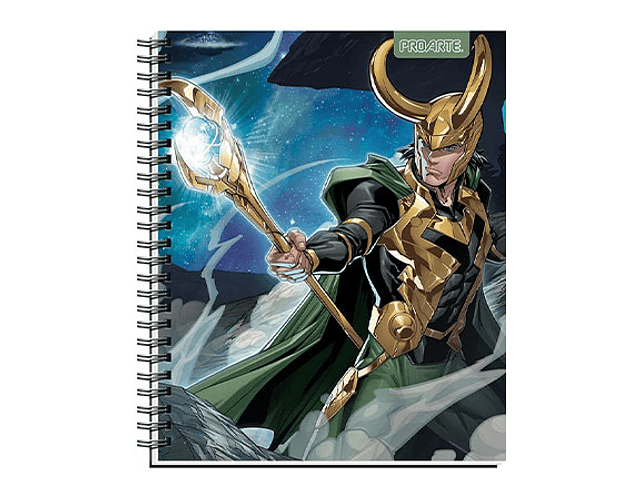 Cuaderno Universitario Villanos Marvel 100 Hjs 7mm Proarte