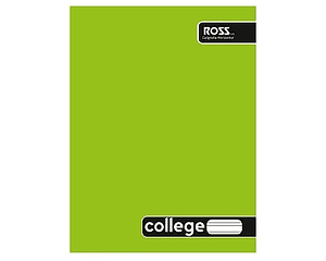 Cuaderno College Caligrafia Horizontal 80 Hjs Ross
