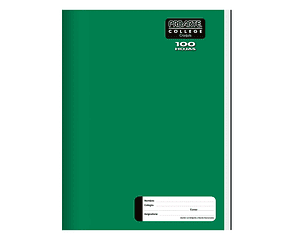 Cuaderno College Croquis 100 Hjs Proarte