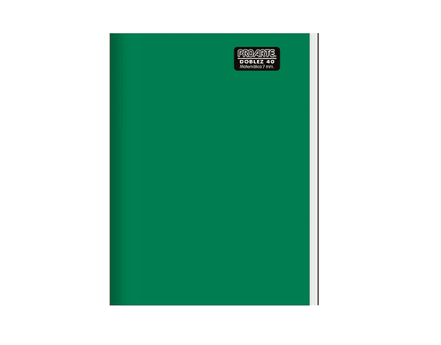 Cuaderno Doblez 40 Hjs 7mm Proarte