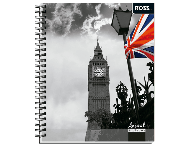 Cuaderno Universitario Croquis 100 Hjs Animal Places