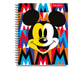 Cuaderno Universitario Mickey 100 Hjs 7mm Proarte