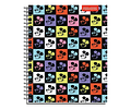 Cuaderno Universitario Mickey 100 Hjs 7mm Proarte