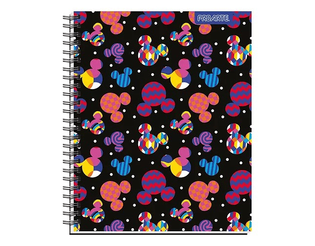 Cuaderno Universitario Mickey 100 Hjs 7mm Proarte