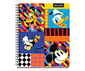 Cuaderno Universitario Mickey 100 Hjs 7mm Proarte