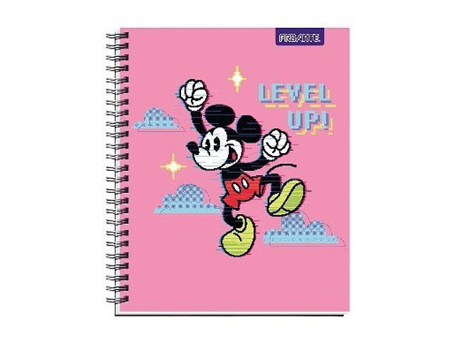 Cuaderno Universitario Mickey 100 Hjs 7mm Proarte