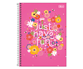 Cuaderno 3 Materias 120 Hjs Mujer Tilibra