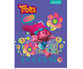Cuaderno Universitario Trolls 100 Hjs 7mm Proarte