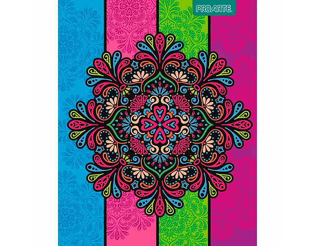 Cuaderno Universitario Mandalas 100 Hjs 7mm Proarte