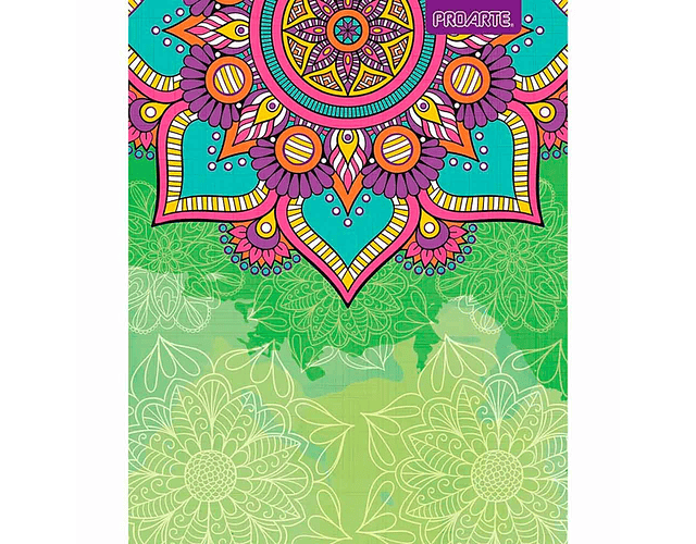 Cuaderno Universitario Mandalas 100 Hjs 7mm Proarte