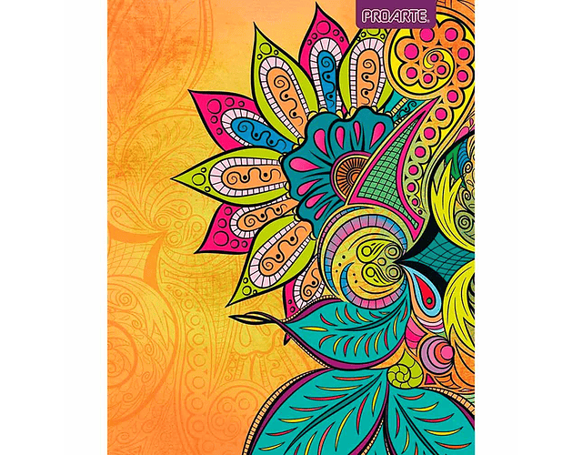 Cuaderno Universitario Mandalas 100 Hjs 7mm Proarte