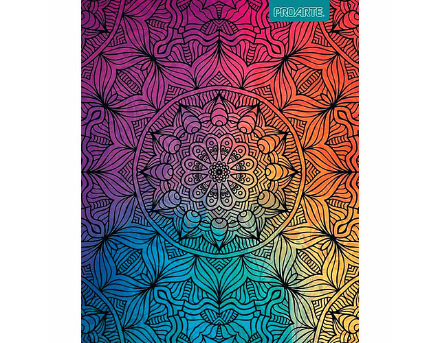 Cuaderno Universitario Mandalas 100 Hjs 7mm Proarte