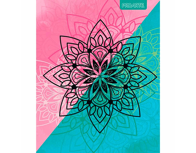 Cuaderno Universitario Mandalas 100 Hjs 7mm Proarte