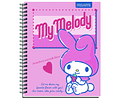 Cuaderno Universitario My Melody 100 Hjs 7mm Proarte