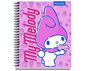 Cuaderno Universitario My Melody 100 Hjs 7mm Proarte