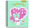 Cuaderno Universitario My Melody 100 Hjs 7mm Proarte