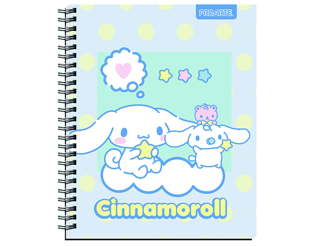 Cuaderno Universitario Cinnamoroll 100 Hjs 7mm Proarte