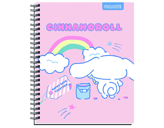 Cuaderno Universitario Cinnamoroll 100 Hjs 7mm Proarte