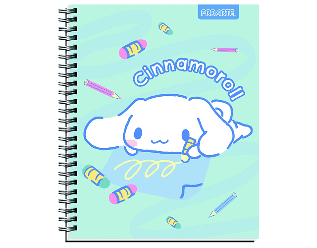 Cuaderno Universitario Cinnamoroll 100 Hjs 7mm Proarte