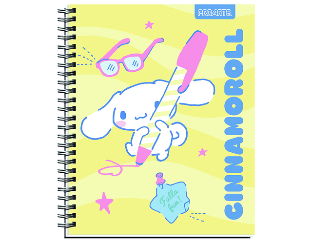 Cuaderno Universitario Cinnamoroll 100 Hjs 7mm Proarte